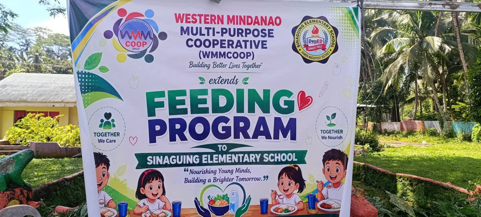 FEEDING PROGRAM AT SINAGUING ELEMENTARY SCHOOL