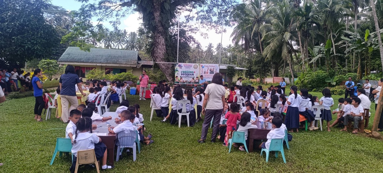 FEEDING PROGRAM AT SINAGUING ELEMENTARY SCHOOL