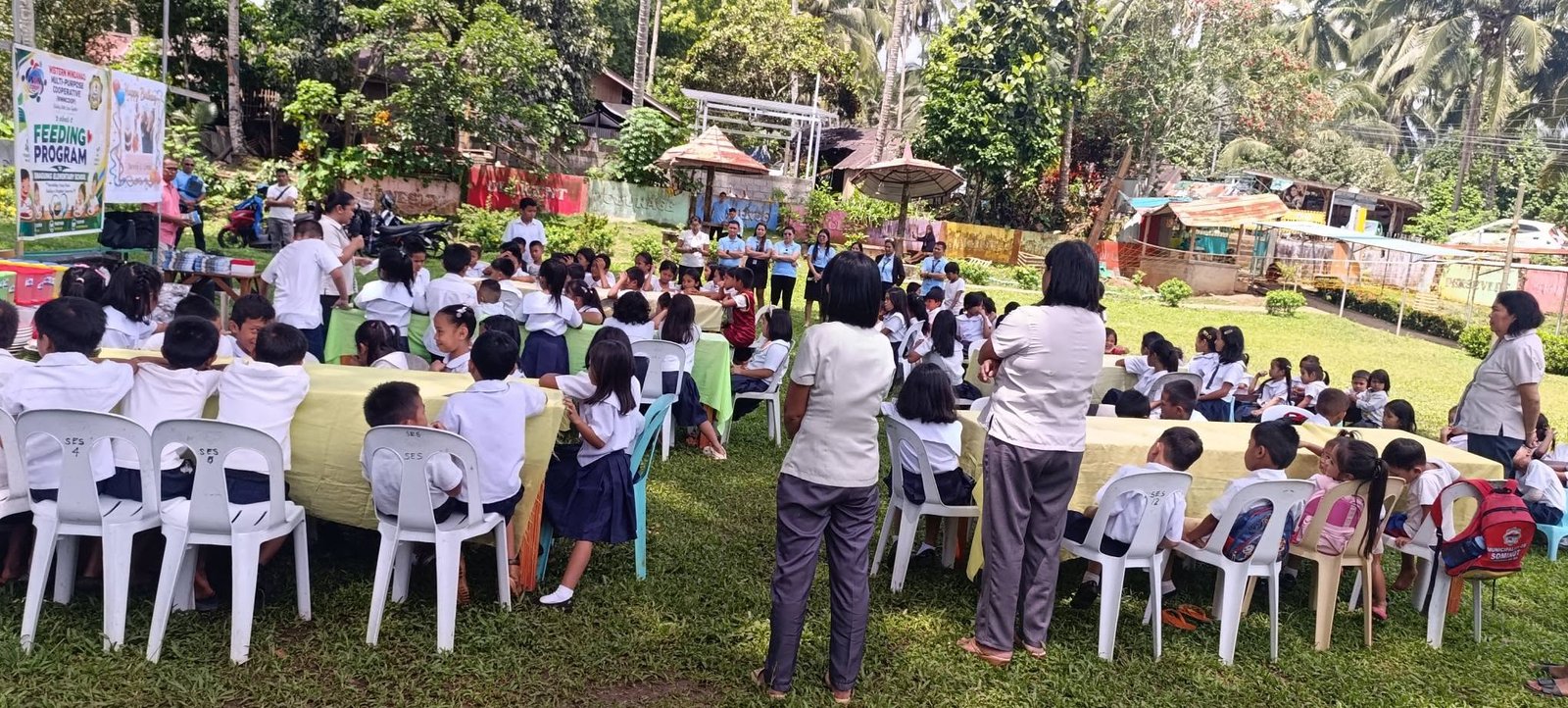FEEDING PROGRAM AT SINAGUING ELEMENTARY SCHOOL